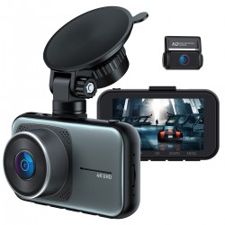 Campark C200 4K Front and Rear Dual Dash Camera with 3 inch LCD Display Campark C200 4K Front and Rear Dual Dash Camera with 3 inch LCD Display