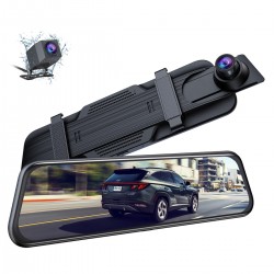 Campark RM01 10" 4K Front and Rear Mirror Dash Cam With Voice Control (Only Available in the US) Campark RM01 10" 4K Front and Rear Mirror Dash Cam With Voice Control (Only Available in the US)