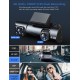 Campark CE67A/DC13 4K Front and Inside With WiFi GPS Dual Dash Camera