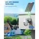 Campark SC12 3MP Outdoor Wireless 4G LTE Cellular Security Camera No WiFi Dome Cam with Solar Panel & SIM Card