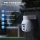 Campark SC22 3MP Security Camera 10 x Hybrid Zoom Wireless WiFi Motion Tracking Surveillance Camera With Alexa