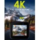 Campark DC12 4K Ultra HD 2.4" LCD Supercapacitor Front Car Dash Camera
