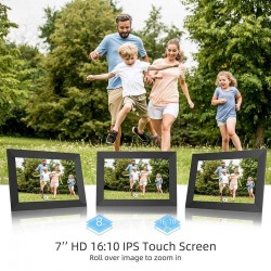 Jeemak F5 Digital Picture Frame 7 inch WiFi Photo Frame Jeemak F5 Digital Picture Frame 7 inch WiFi Photo Frame