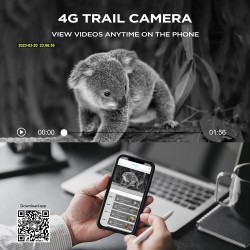 Campark TC18 2K 4G Solar Powered Wireless Live View PTZ Trail Game Camera Campark TC18 2K 4G Solar Powered Wireless Live View PTZ Trail Game Camera
