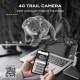 Campark TC18 2K 4G Solar Powered Wireless Live View PTZ Trail Game Camera