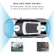 Campark R5 Video Streaming Rearview Mirror Dual 1080P Touch Screen Dash Cam and Backup Camera                  