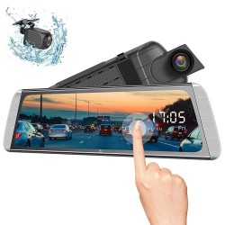 Campark R10 Video Streaming Rearview Mirror Dual 1080P Dash Cam and Backup Camera Campark R10 Video Streaming Rearview Mirror Dual 1080P Dash Cam and Backup Camera