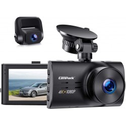 Campark DC30 Dual Dash Cam Native 4K&1080P Front and Rear Car Camera                   Campark DC30 Dual Dash Cam Native 4K&1080P Front and Rear Car Camera