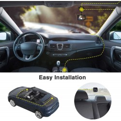 Campark DC30 Dual Dash Cam Native 4K&1080P Front and Rear Car Camera                   Campark DC30 Dual Dash Cam Native 4K&1080P Front and Rear Car Camera