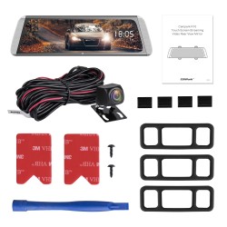 Campark R10 Video Streaming Rearview Mirror Dual 1080P Dash Cam and Backup Camera Campark R10 Video Streaming Rearview Mirror Dual 1080P Dash Cam and Backup Camera