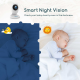 Campark BM40 Smart Night Vision 4.3 inch Split Screen Video Baby Monitor