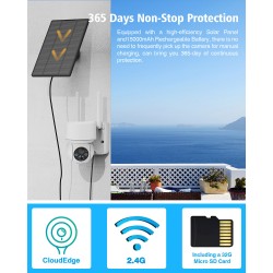 Campark SC500 1080P Color Night Vision Security Camera With Solar Powered Campark SC500 1080P Color Night Vision Security Camera With Solar Powered