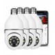 Campark SC07 1080P Wireless WiFi Light Bulb Security Camera